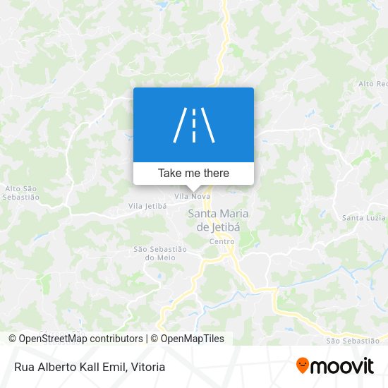 Rua Alberto Kall Emil map
