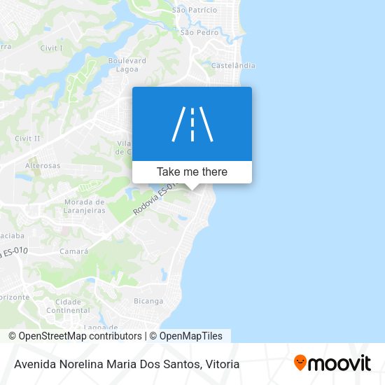 Avenida Norelina Maria Dos Santos map