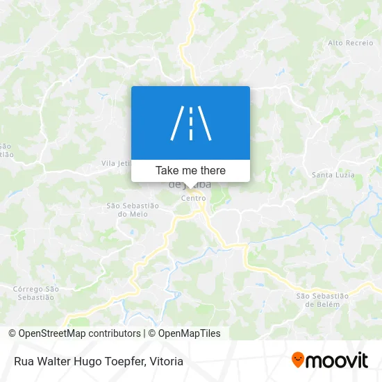 Rua Walter Hugo Toepfer map