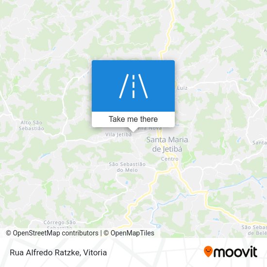 Rua Alfredo Ratzke map