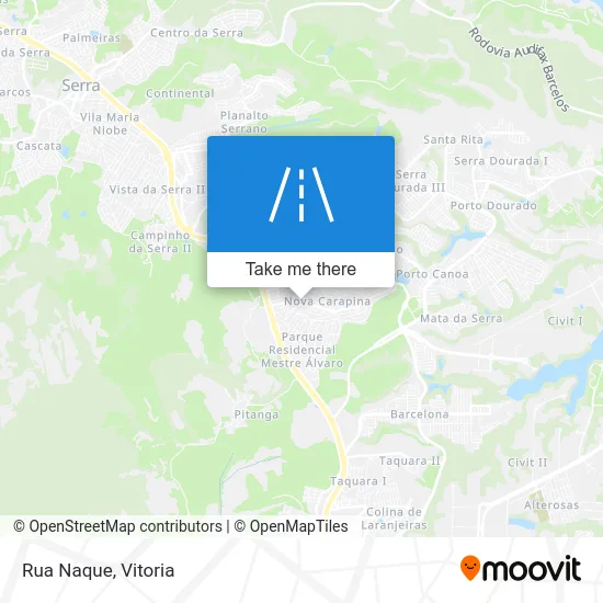 Rua Naque map