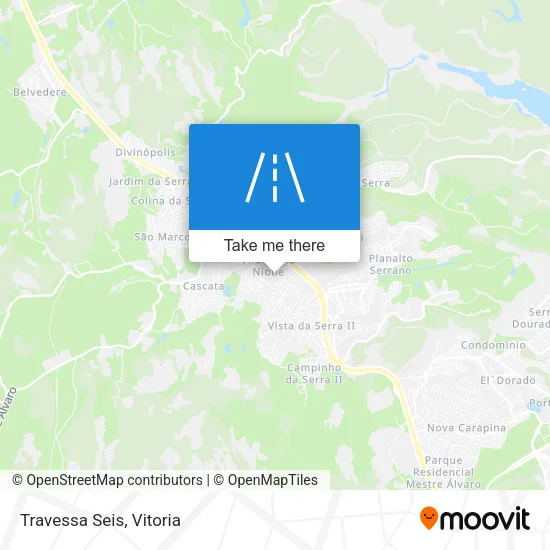 Travessa Seis map