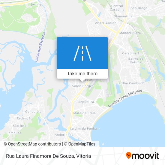 Rua Laura Finamore De Souza map