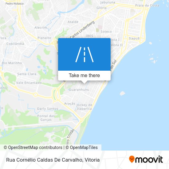 Rua Cornélio Caldas De Carvalho map
