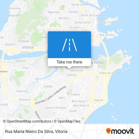 Rua Maria Nieiro Da Silva map