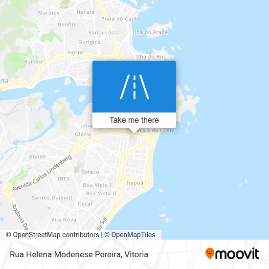 Rua Helena Modenese Pereira map