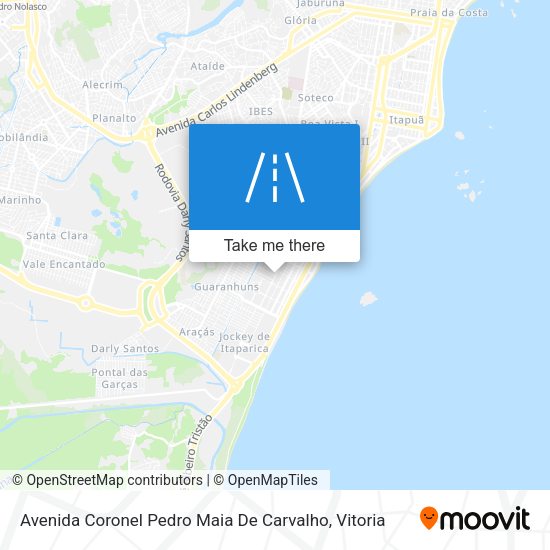 Avenida Coronel Pedro Maia De Carvalho map