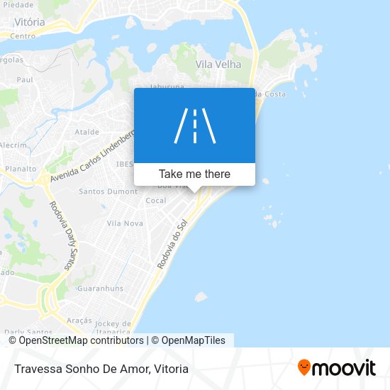 Travessa Sonho De Amor map