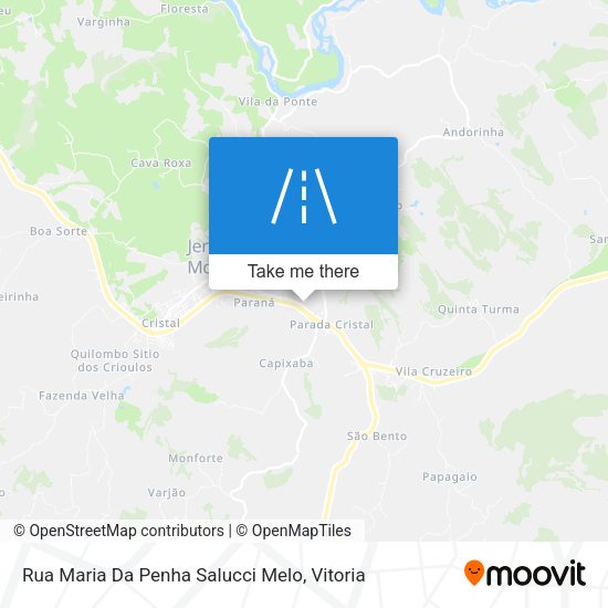 Rua Maria Da Penha Salucci Melo map