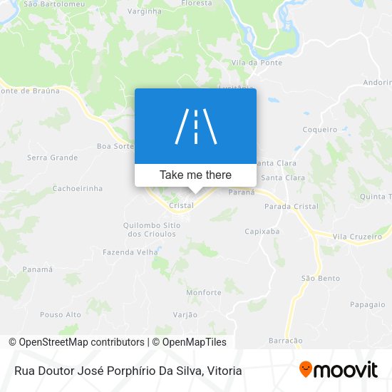 Rua Doutor José Porphírio Da Silva map