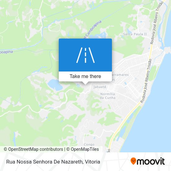 Rua Nossa Senhora De Nazareth map