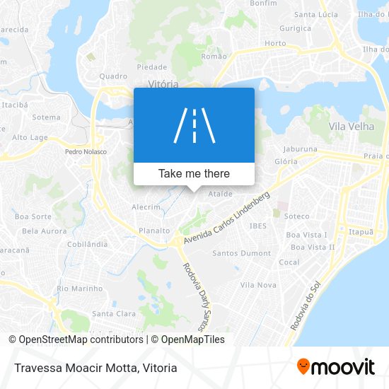 Travessa Moacir Motta map