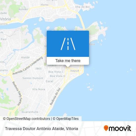 Travessa Doutor Antônio Ataíde map