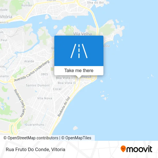 Rua Fruto Do Conde map