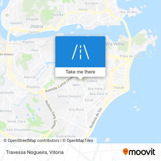 Travessa Nogueira map