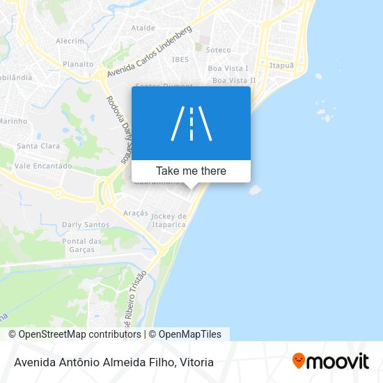 Avenida Antônio Almeida Filho map