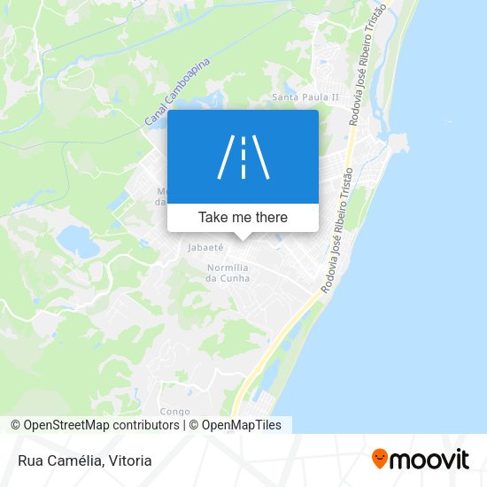Rua Camélia map