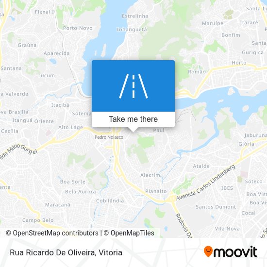 Rua Ricardo De Oliveira map