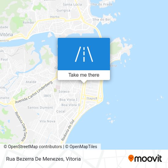 Rua Bezerra De Menezes map