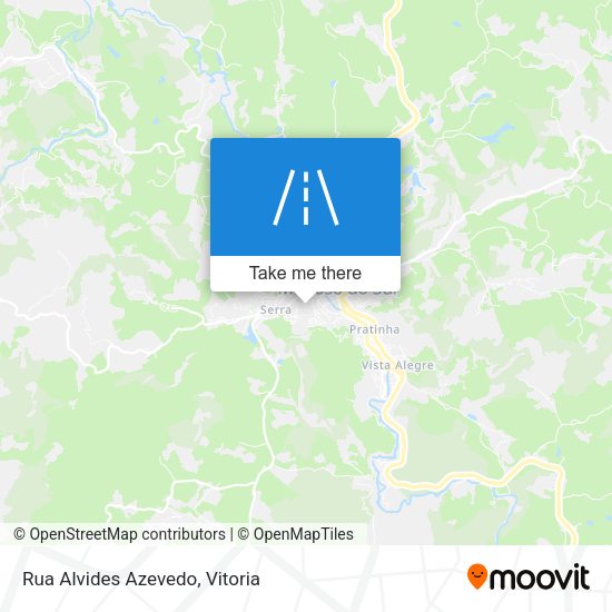 Rua Alvides Azevedo map