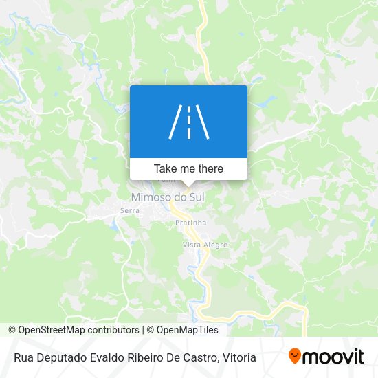 Rua Deputado Evaldo Ribeiro De Castro map