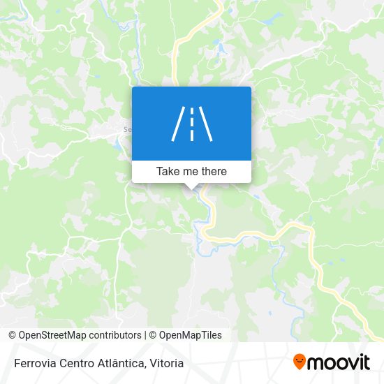 Ferrovia Centro Atlântica map