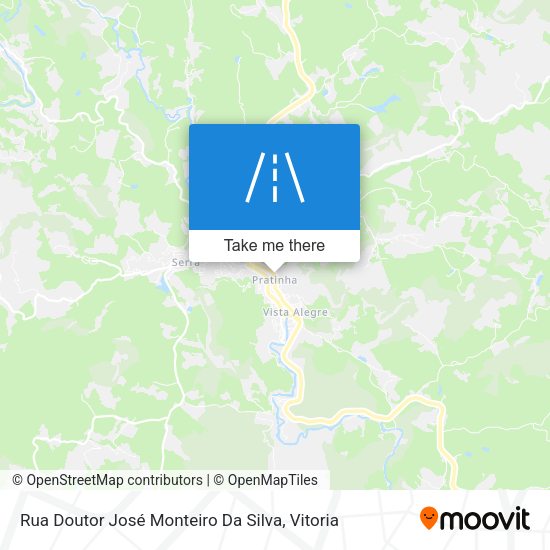 Rua Doutor José Monteiro Da Silva map