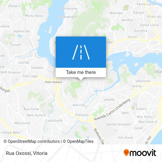 Rua Oxossi map