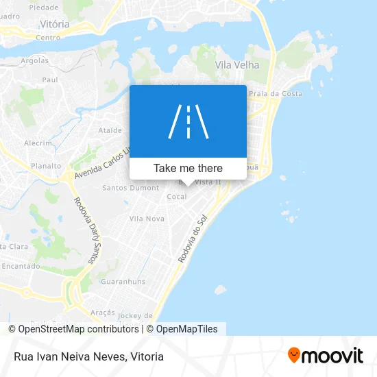 Rua Ivan Neiva Neves map
