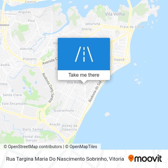Rua Targina Maria Do Nascimento Sobrinho map