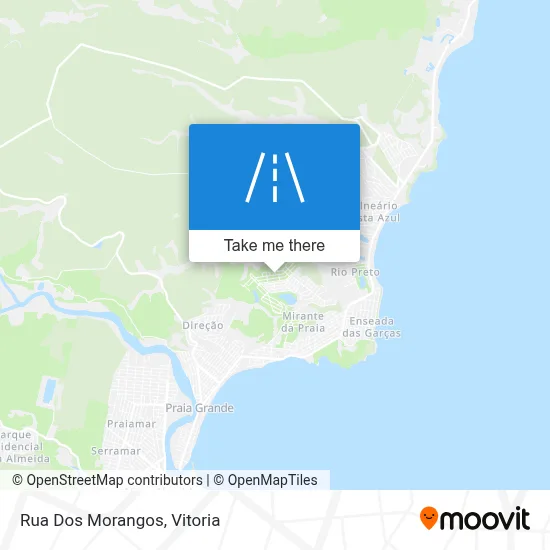 Rua Dos Morangos map