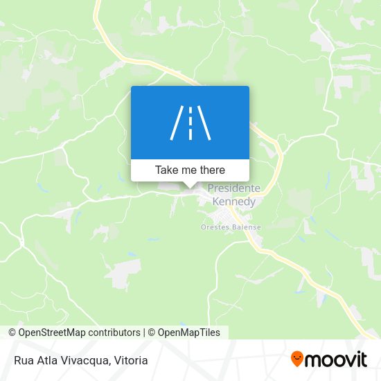 Rua Atla Vivacqua map