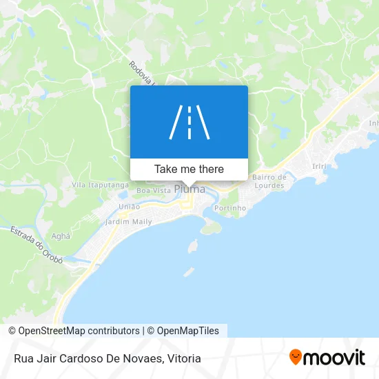 Rua Jair Cardoso De Novaes map