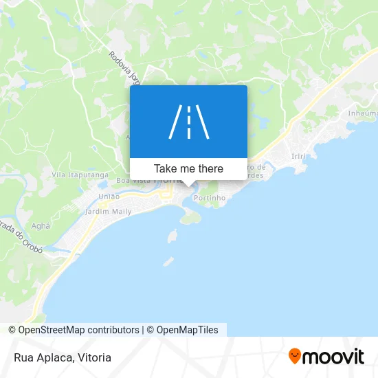 Rua Aplaca map