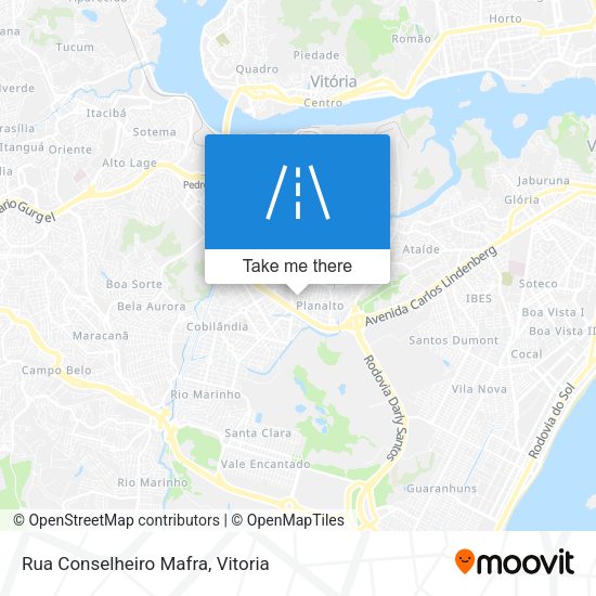 Rua Conselheiro Mafra map