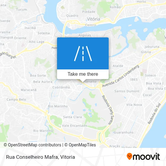 Rua Conselheiro Mafra map