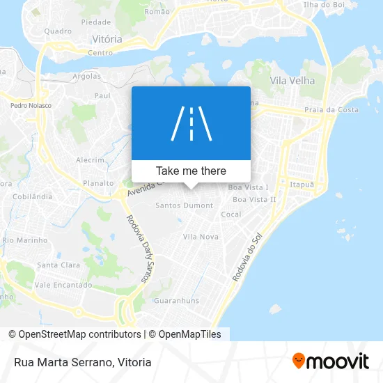 Rua Marta Serrano map