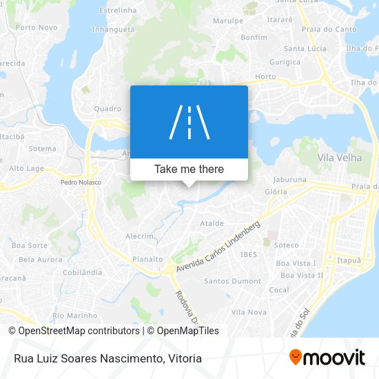 Rua Luiz Soares Nascimento map