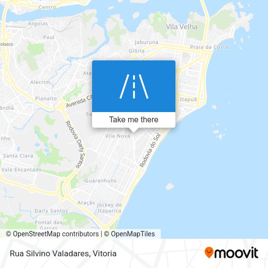 Rua Silvino Valadares map