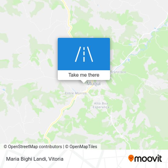 Maria Bighi Landi map