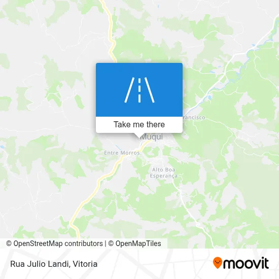Rua Julio Landi map