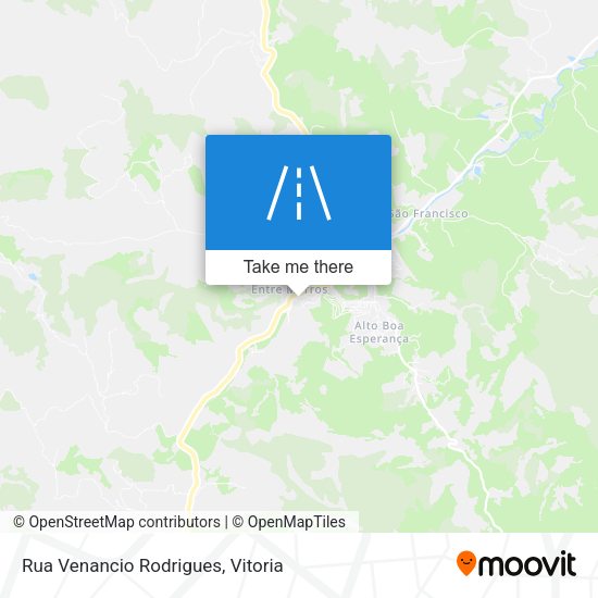Rua Venancio Rodrigues map