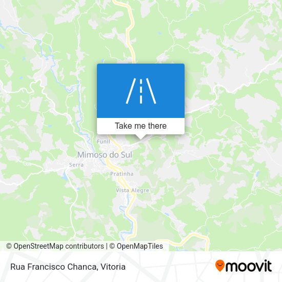 Rua Francisco Chanca map