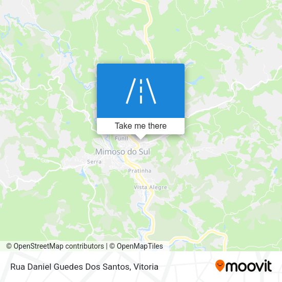 Rua Daniel Guedes Dos Santos map