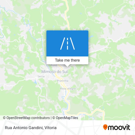 Rua Antonio Gandini map