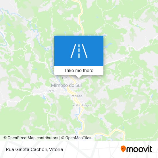 Rua Gineta Cacholi map