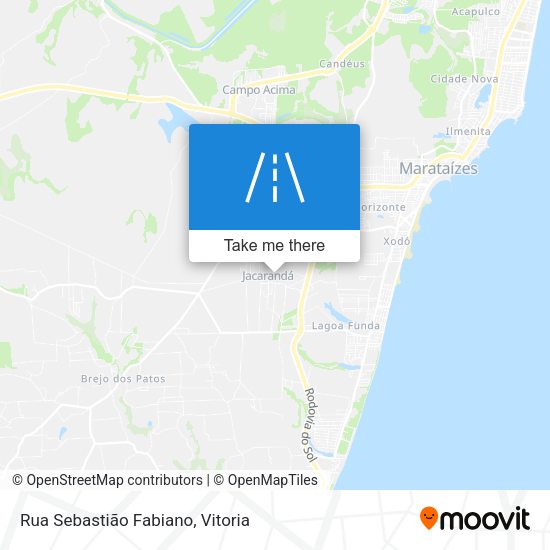 Rua Sebastião Fabiano map