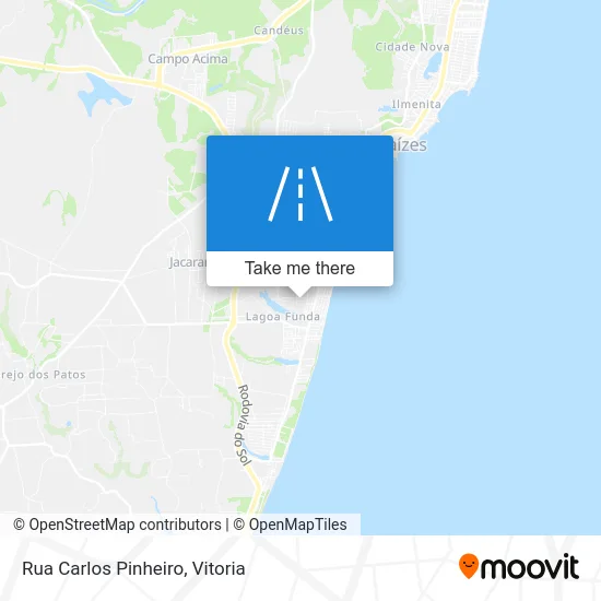 Rua Carlos Pinheiro map