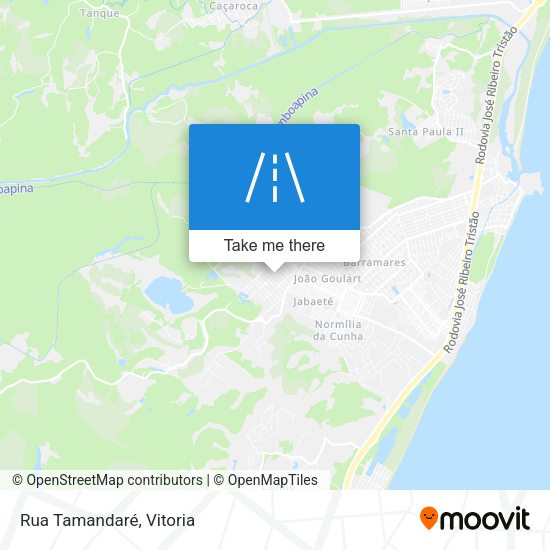 Rua Tamandaré map