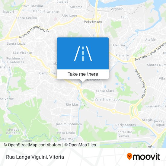 Rua Lange Viguini map